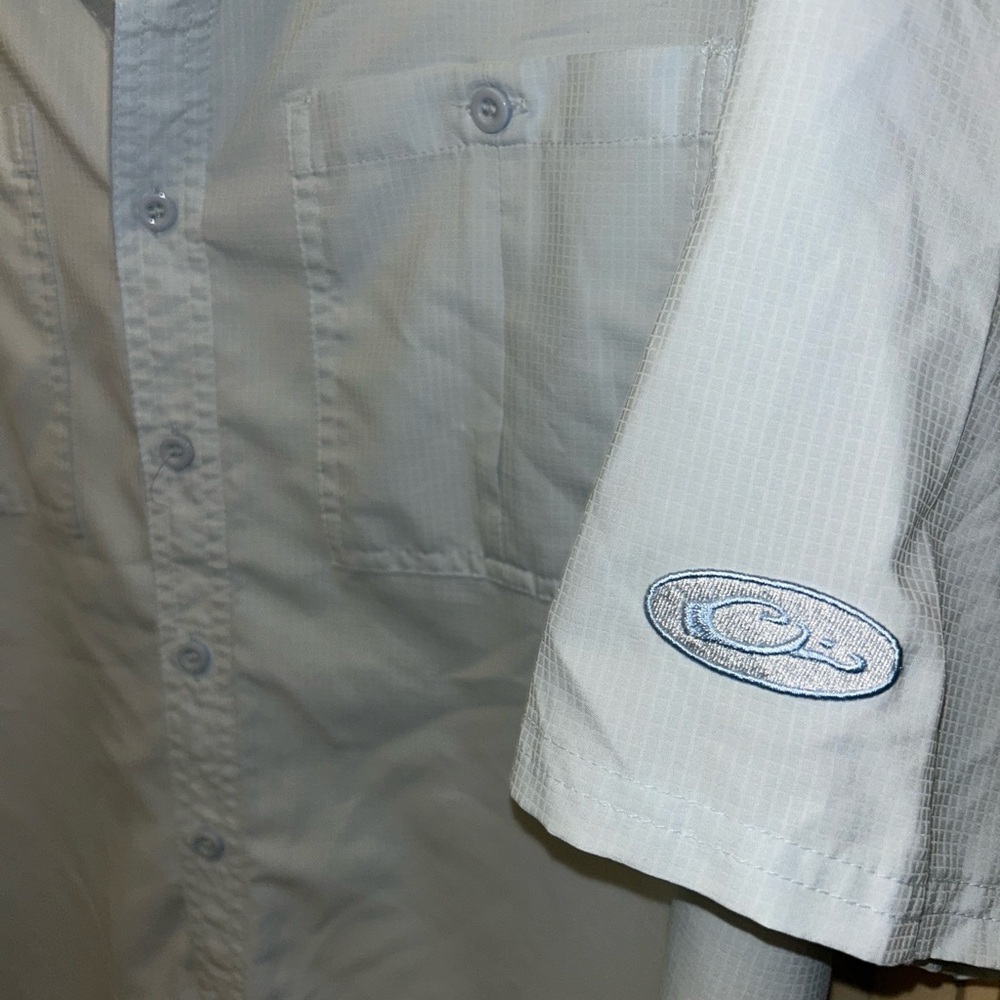 Drake Men's Light Blue Shirt - Picture 3 of 3
